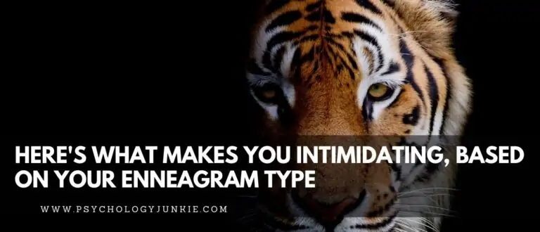 Get an in-depth look at what makes each of the nine Enneagram personality types intimidating. #Enneagram #Personality