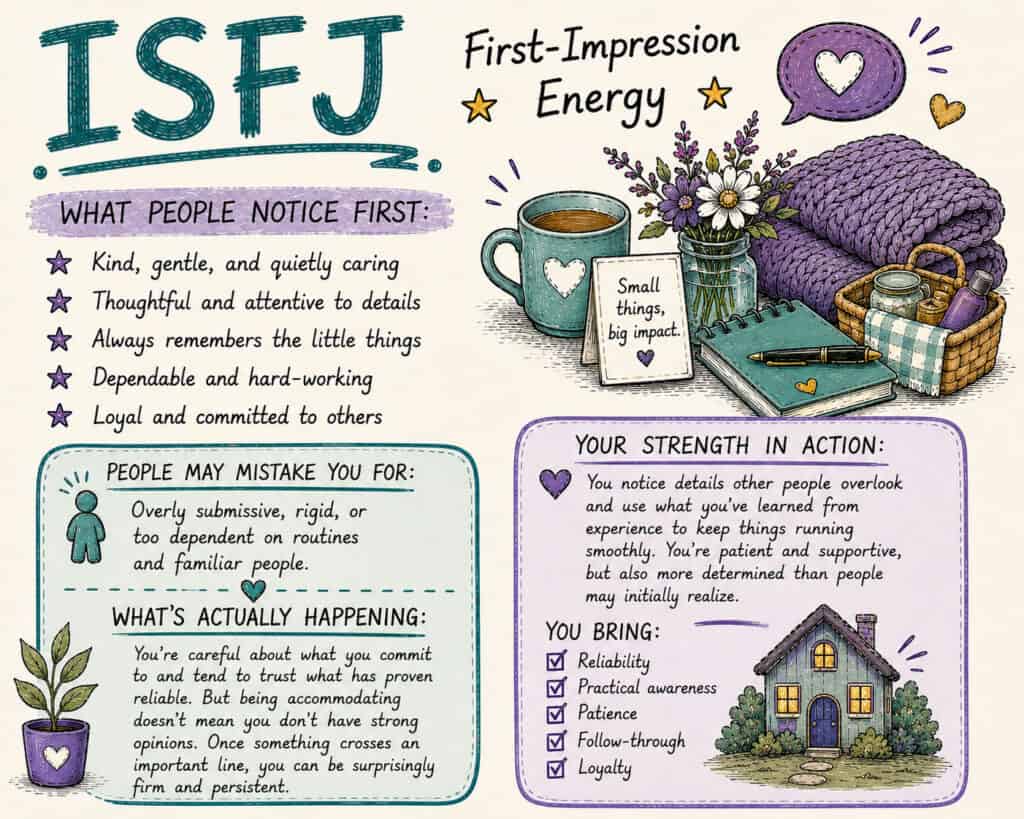 ISFJ energy