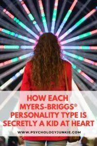 Discover the inner child of each of the 16 Myers-Briggs® personality types. #MBTI #Personality #INFP