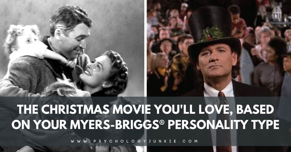 Find out which iconic Christmas movie is best suited for your Myers-Briggs personality type. #MBTI #Personality #INFJ