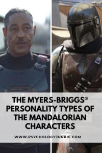 Discover the Myers-Briggs personality types of the Mandalorian characters! #MBTI #Personality #Mandalorian