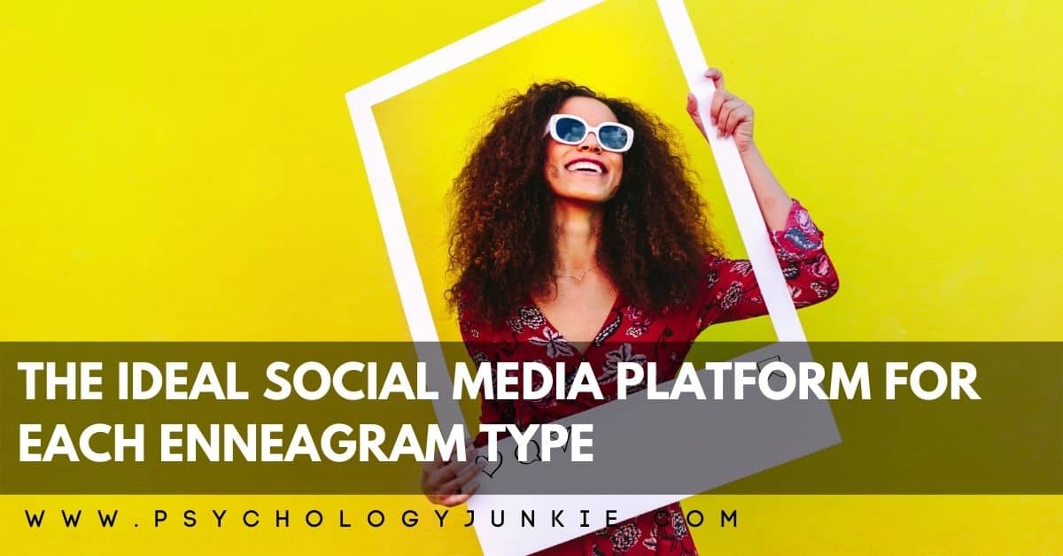 Find out which social media platform you'd be, based on your Enneagram type. #Enneagram #personality