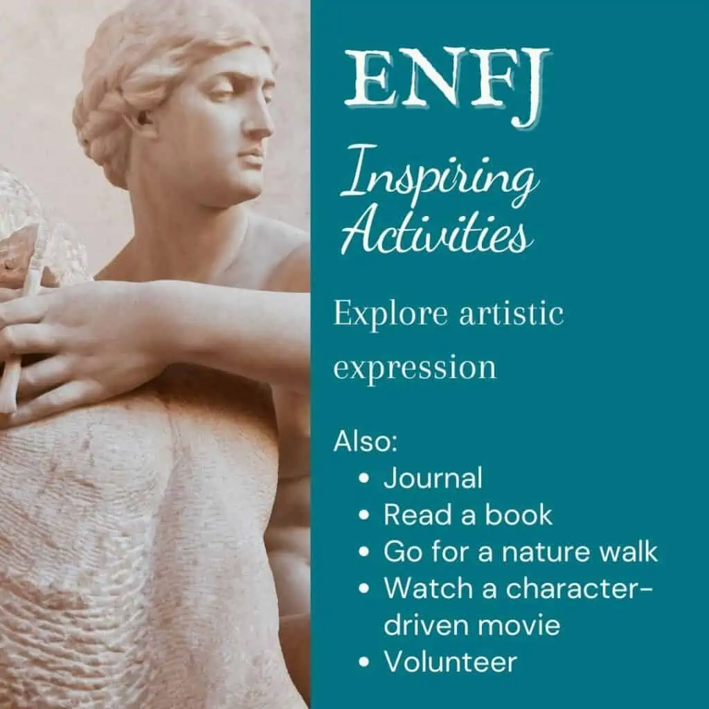 ENFJ Inspiring Activities