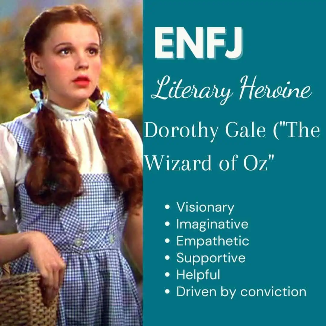 ENFJ literary character