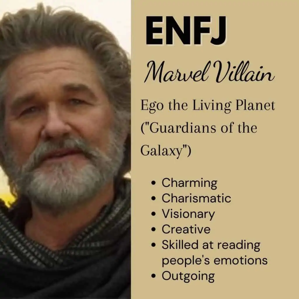 ENFJ Marvel Villain Ego the Living Planet