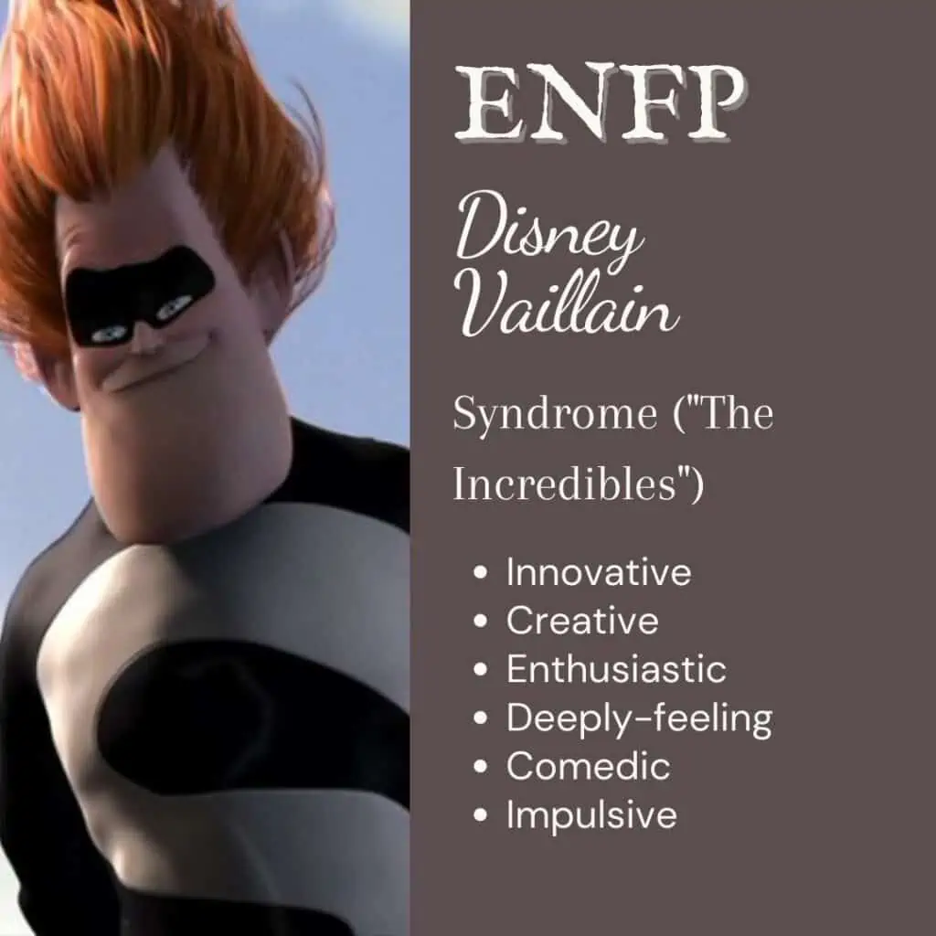 ENFP Disney Villain
