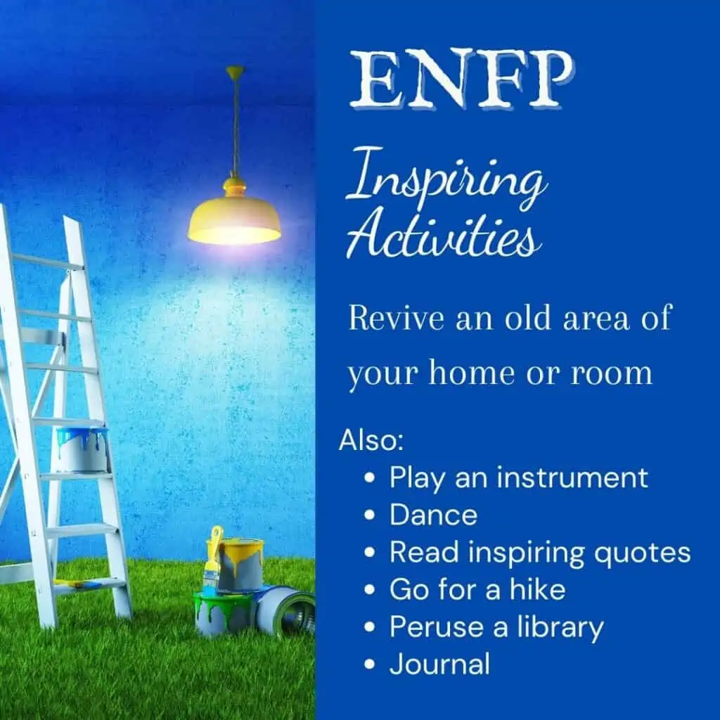 Inspiring Activities for #ENFPs