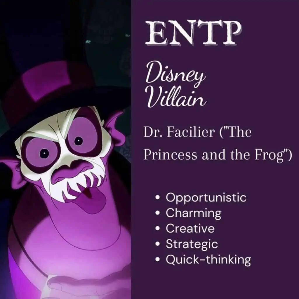 ENTP Disney Villain