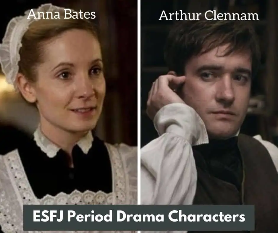 ESFJ Period Drama Characters
