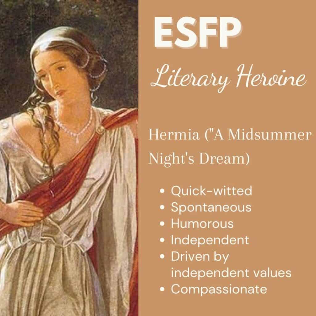 ESFP Literary Character