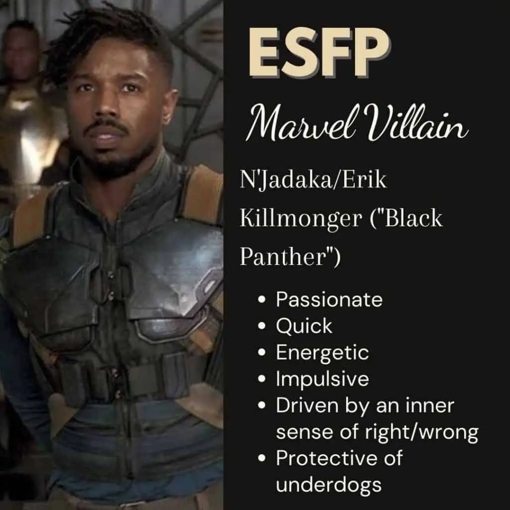 ESFP Marvel Villain