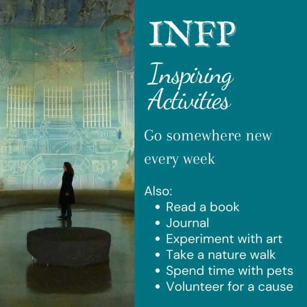 INFP inspiring activities
