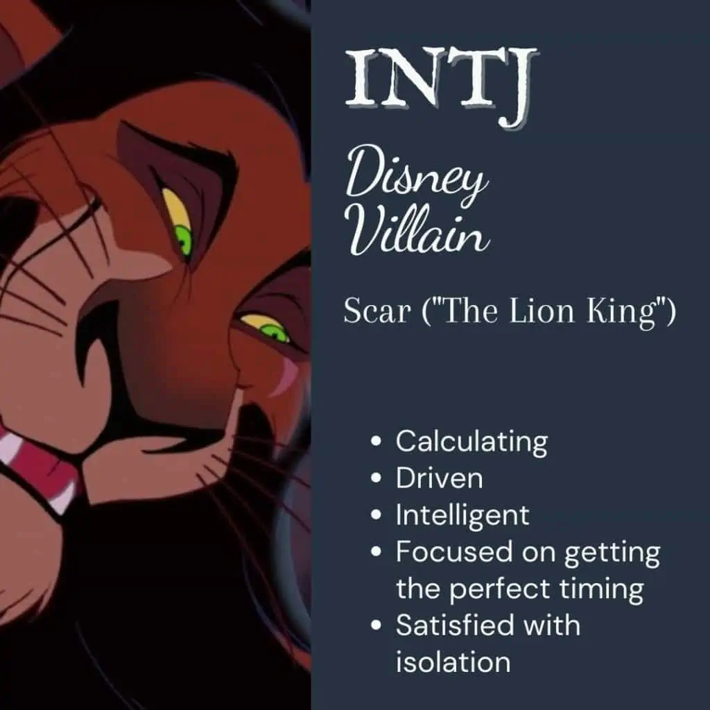 Scar Disney Villain Scar