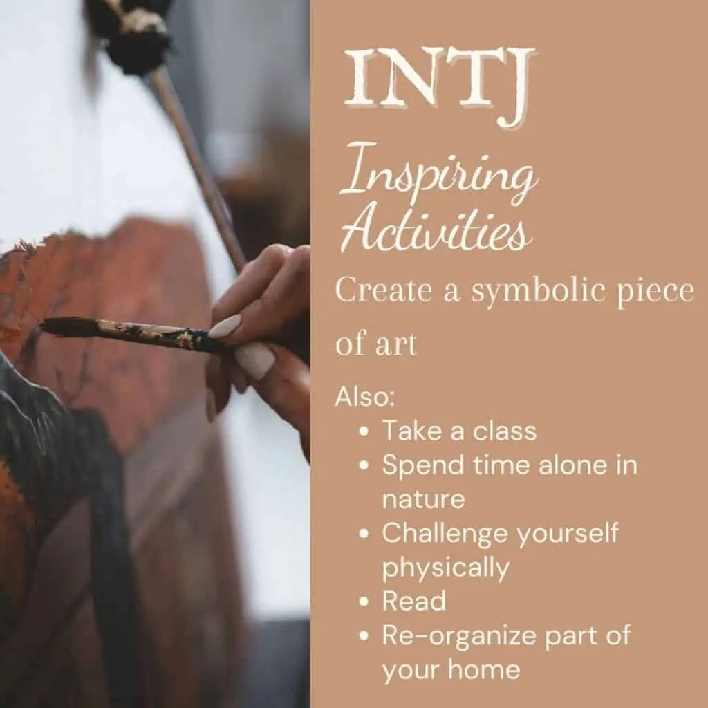 Inspiring activities for INTJ personality types