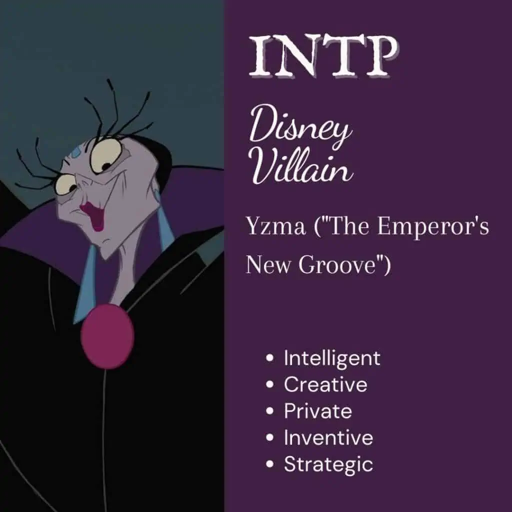 INTP Disney Villain