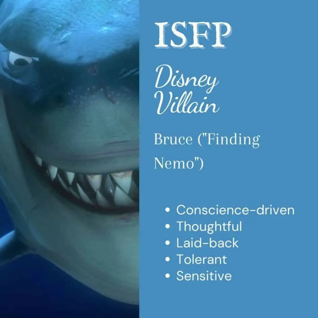ISFP Disney Villain Bruce