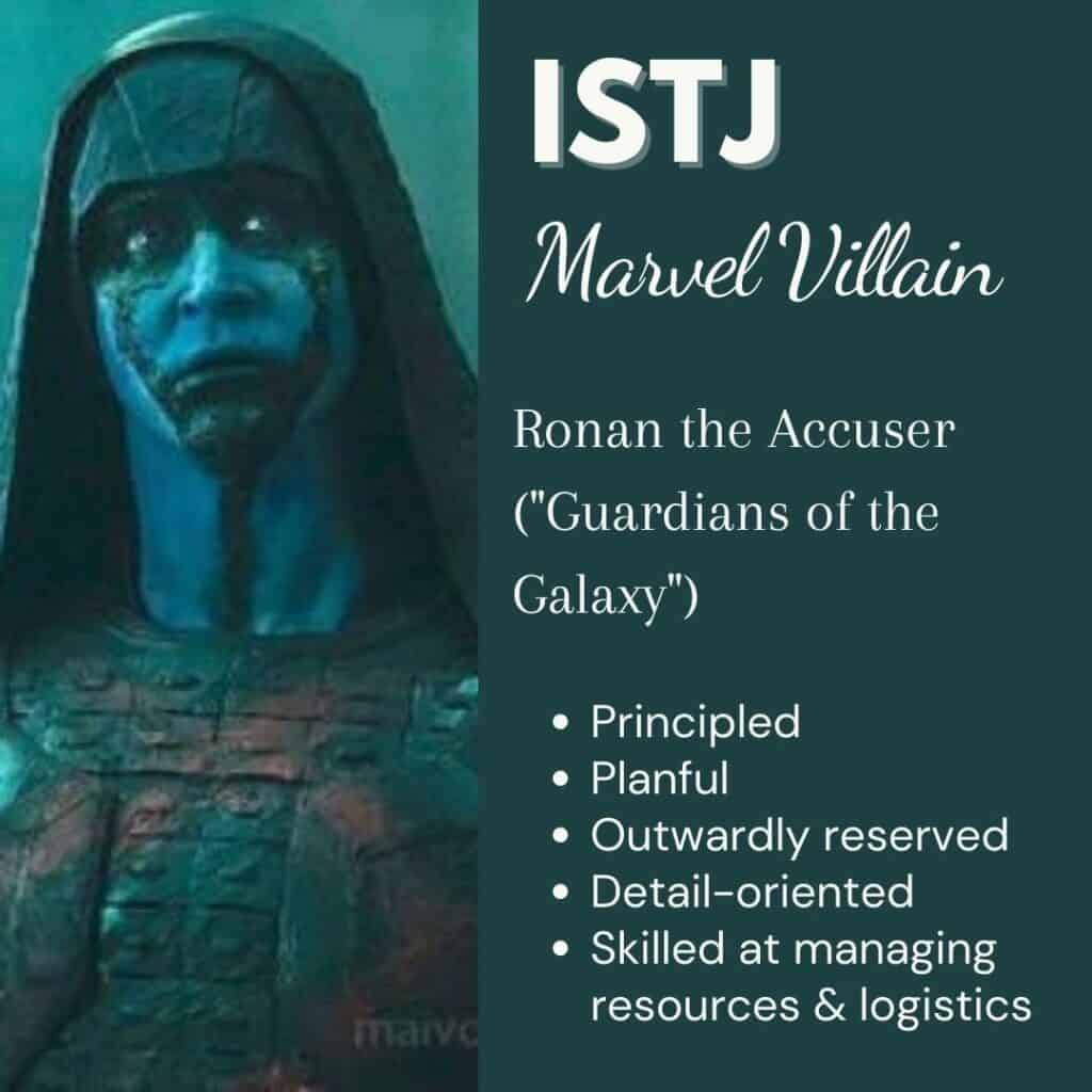 ISTJ Marvel Villain