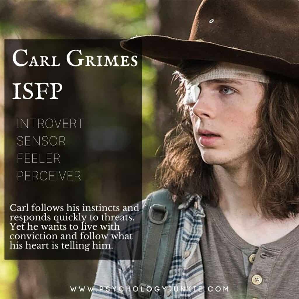 Carl Grimes ISFP
