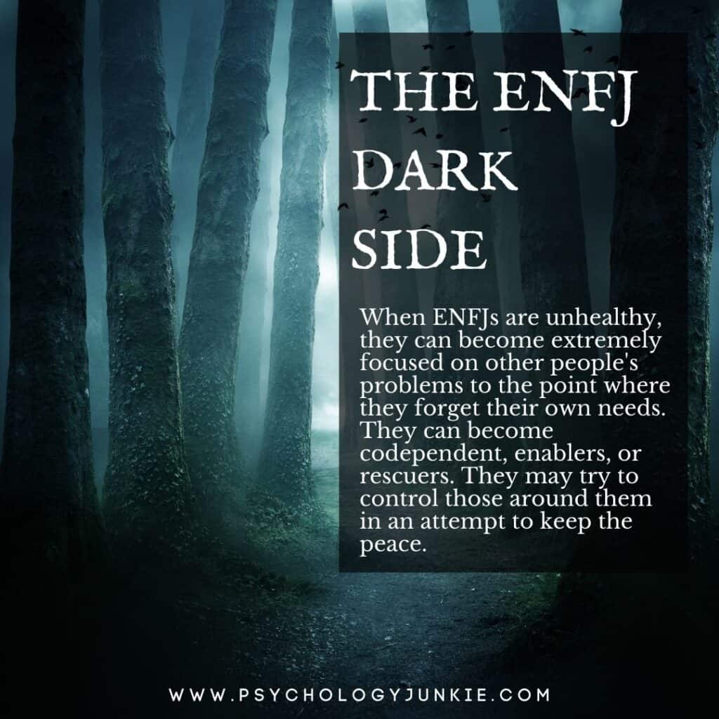 A look at the dark side of the ENFJ personality type
