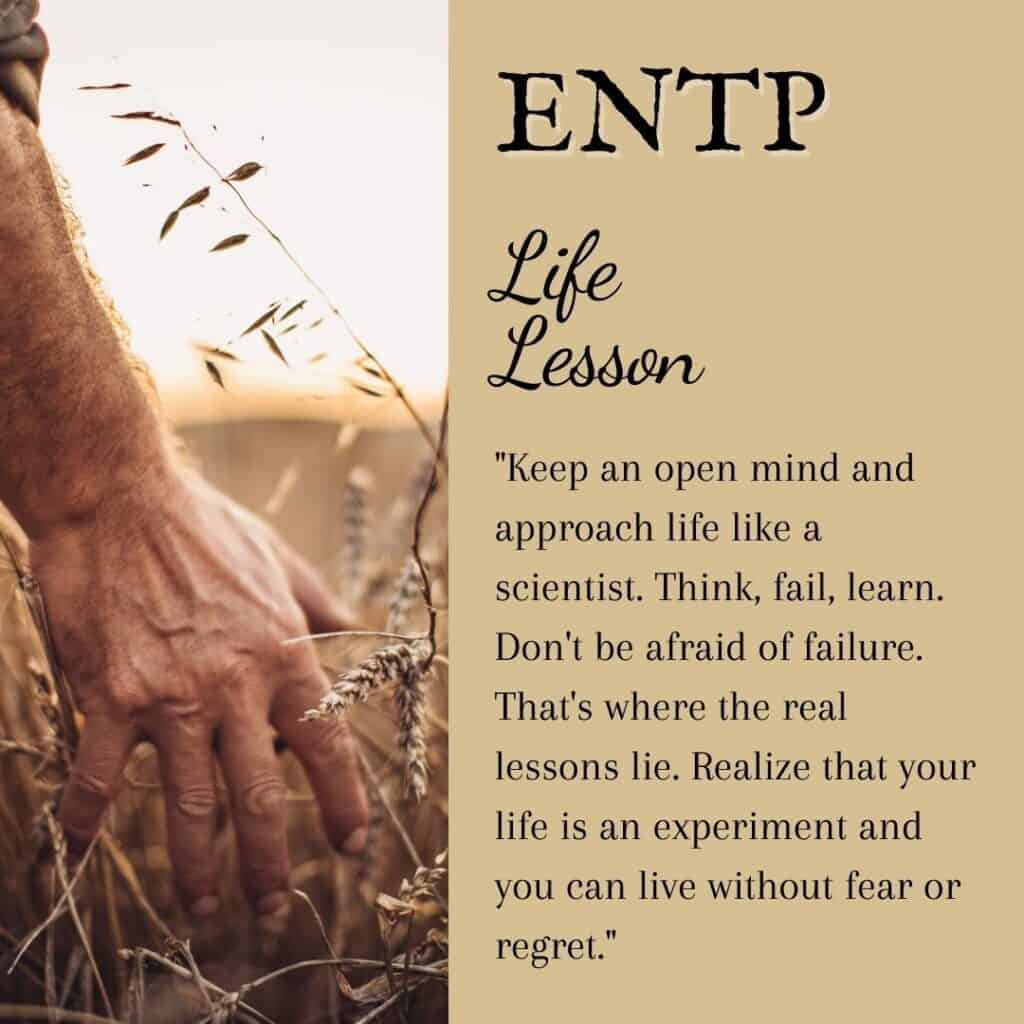 ENTP Life Lesson