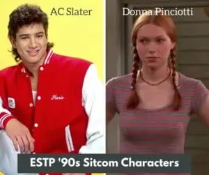 ESTP 90s Sitcom Characters