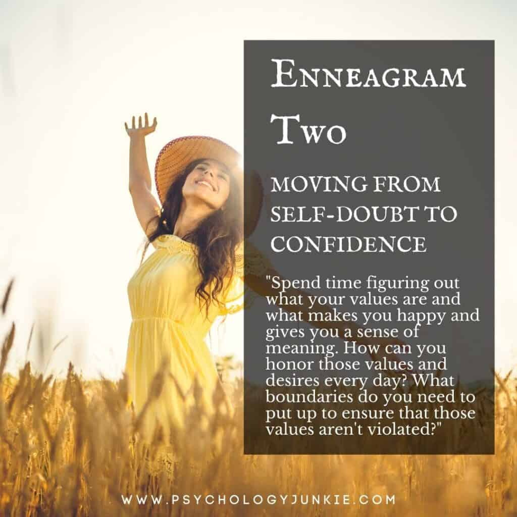 Enneagram Two Self Doubt