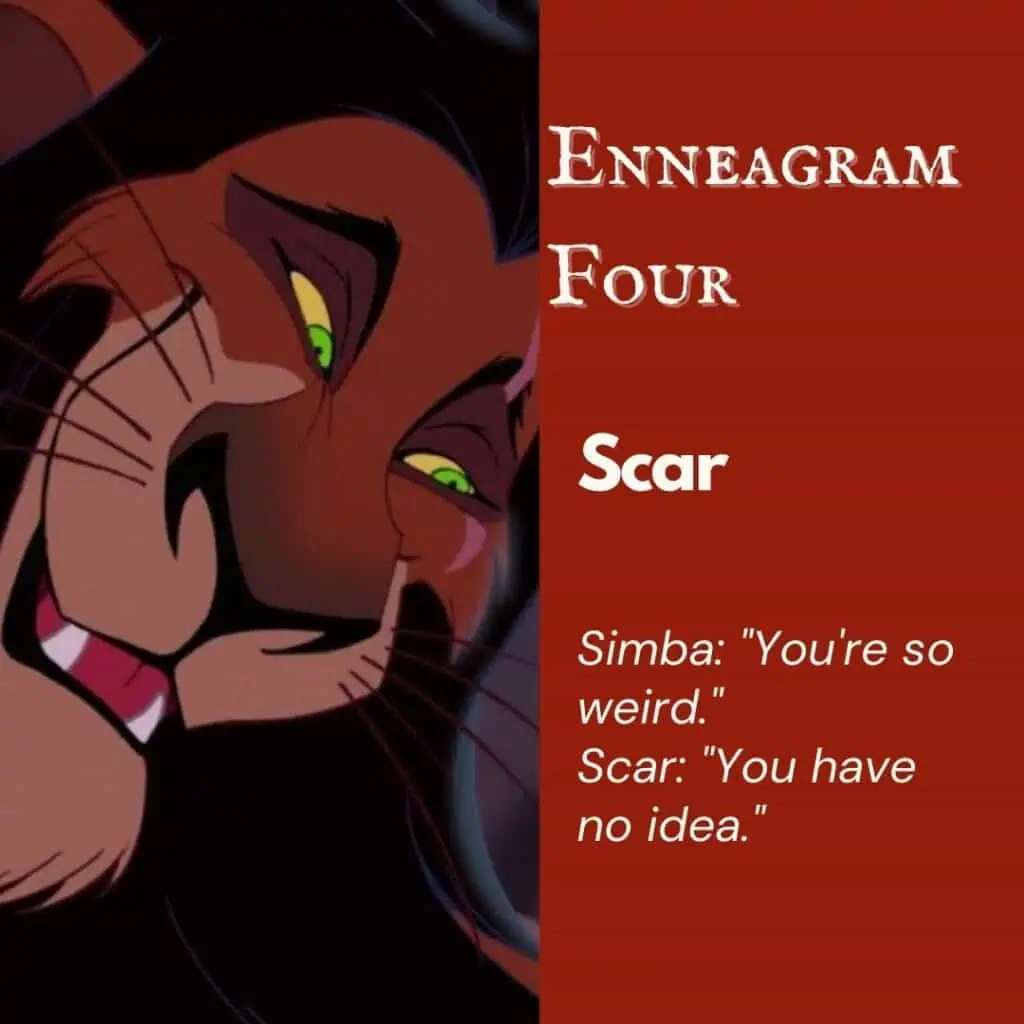 Enneagram 4 Scar