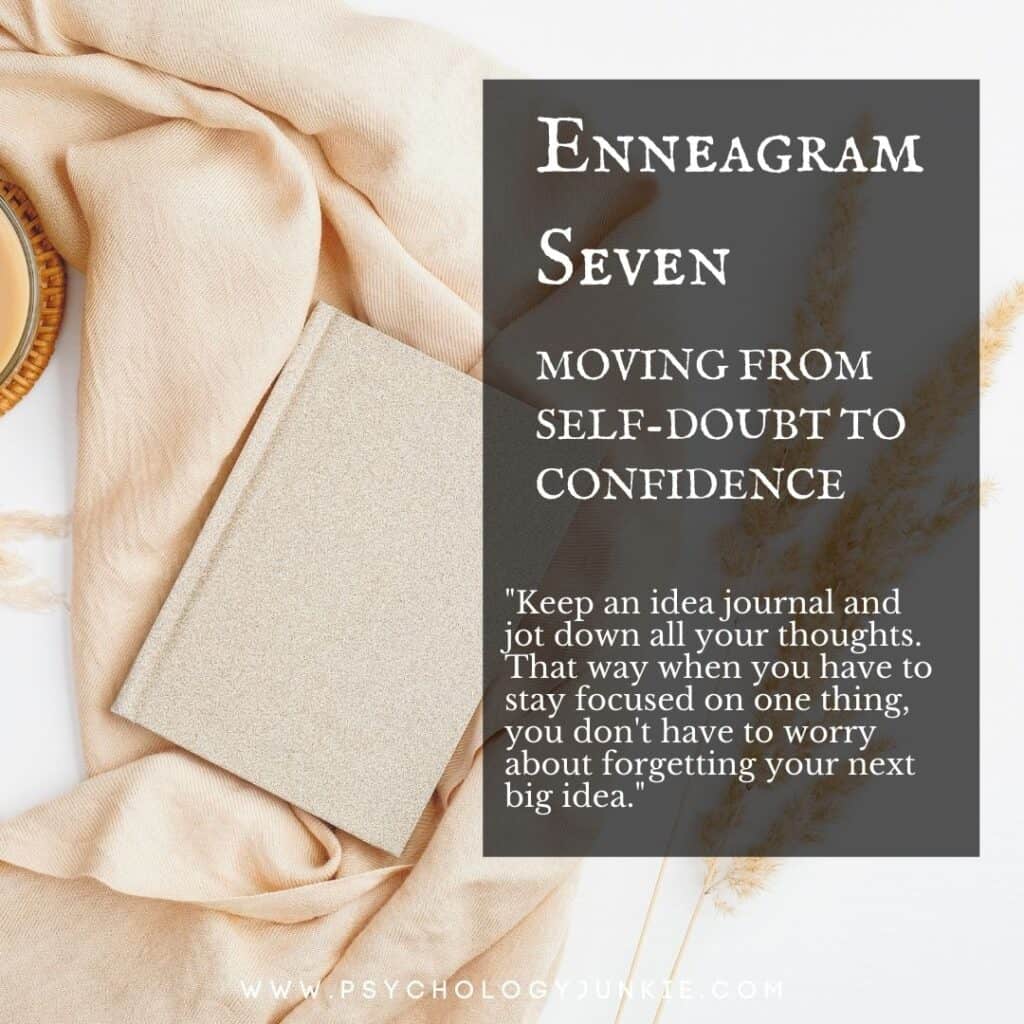 Enneagram Seven self doubt