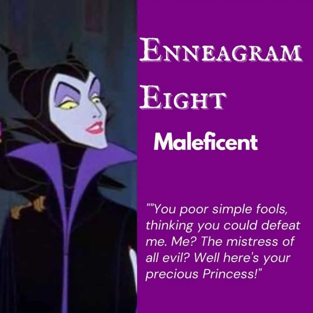 Enneagram 8 Maleficent