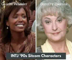 INTJ 90s Sitcom Characters
