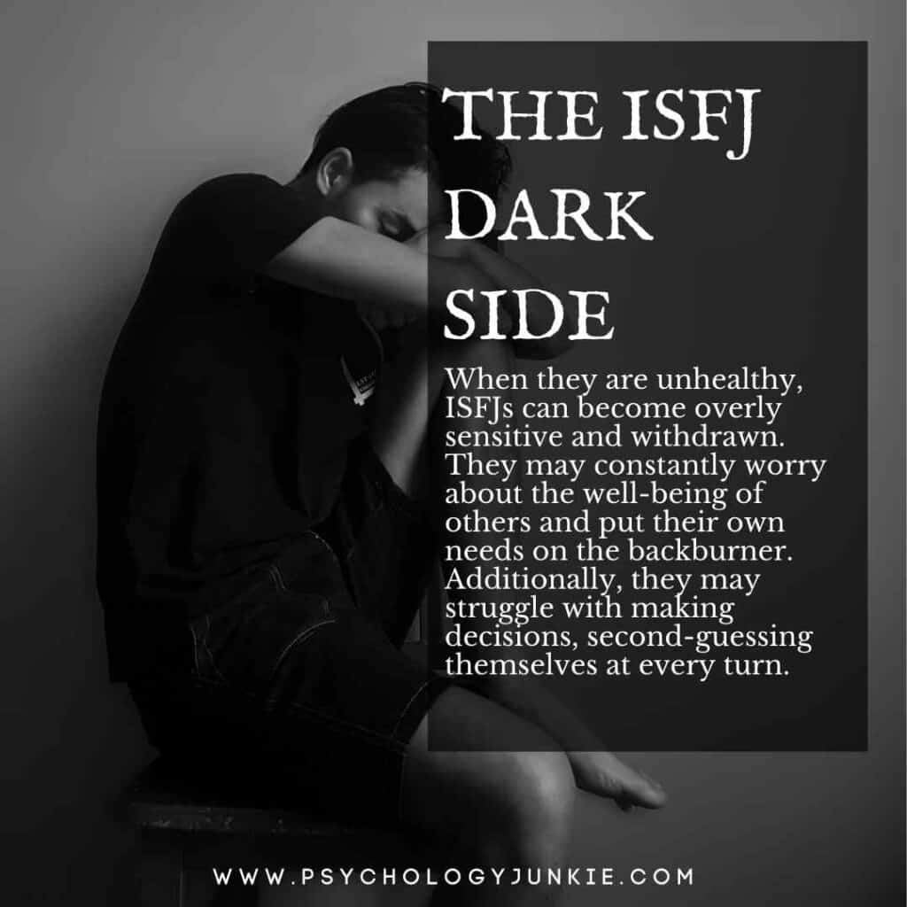 The ISFJ dark side