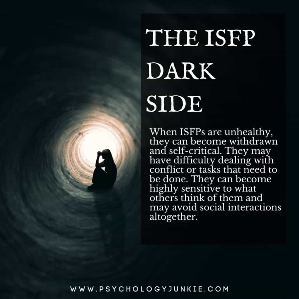 A look at the ISFP dark side
