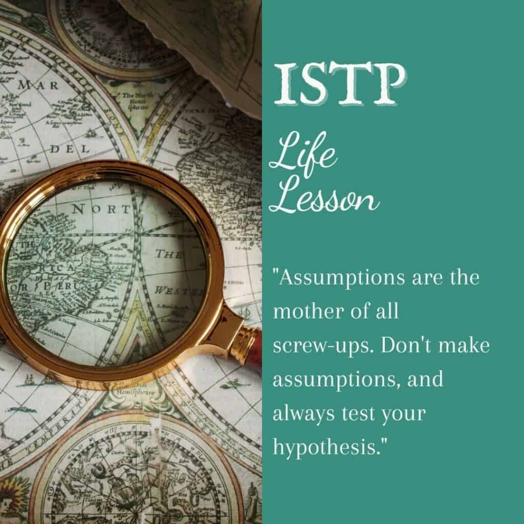 ISTP Life Lesson