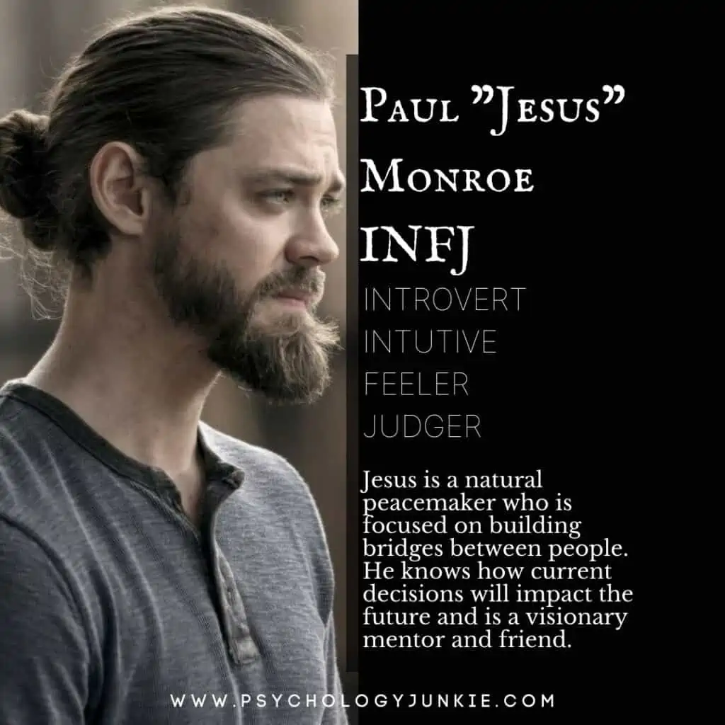 Paul Jesus Monroe INFJ