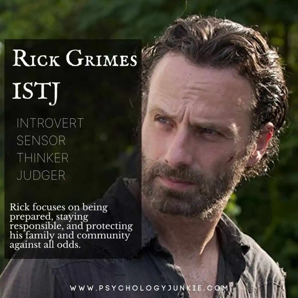 Rick Grimes ISTJ