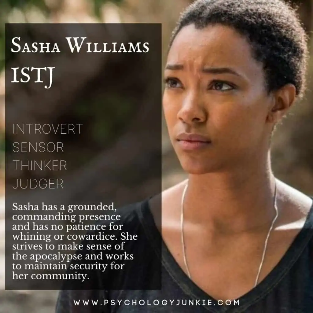 Sasha Williams ISTJ