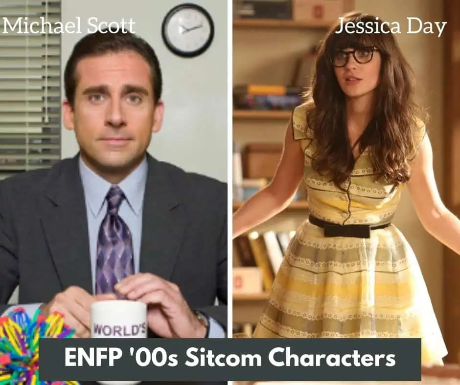 Michael Bluth and Jessica Day, ENFP Sitcom Characters