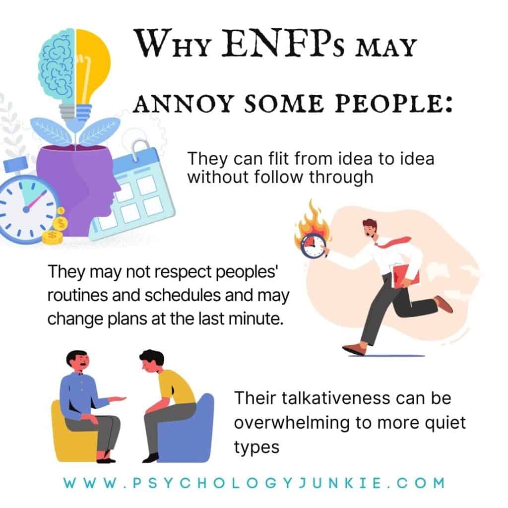 Why ENFPs annoy some people