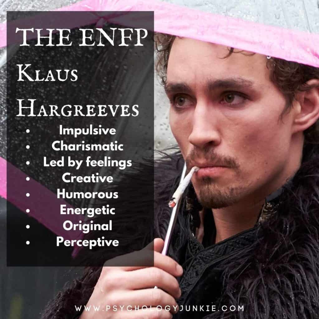 Klaux Hargreeves ENTP