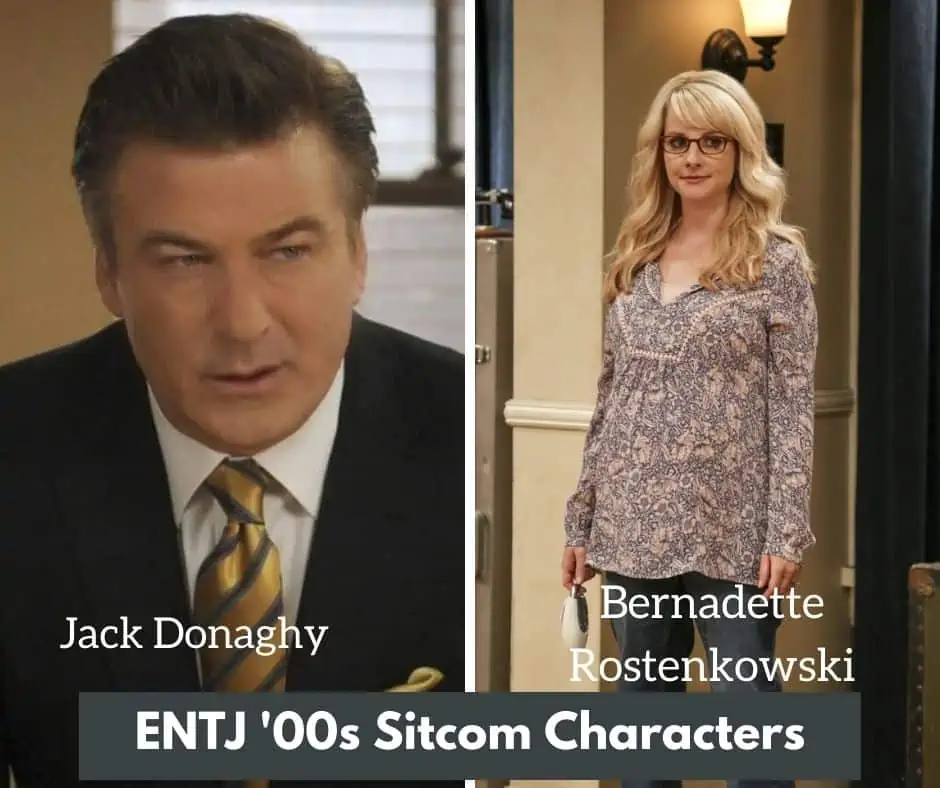 ENTJ sitcom characters