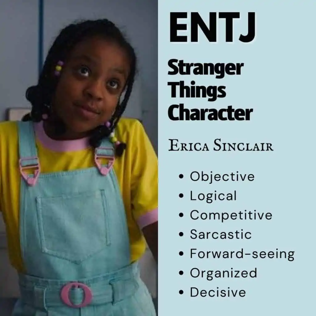 ENTJ Erica Sinclair