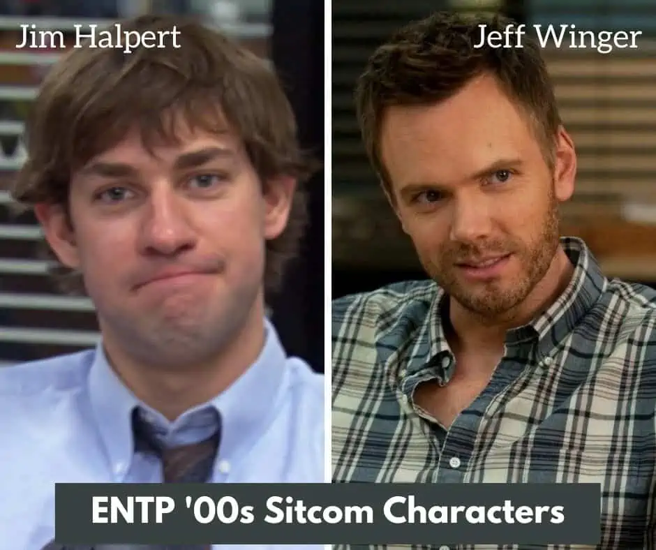 Jeff Winger and Jim Halpert, ENTP Sitcom Characters