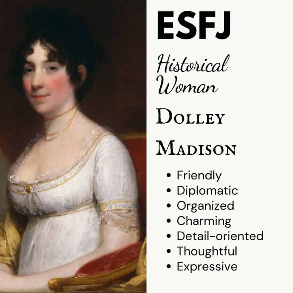 ESFJ Dolley Madison