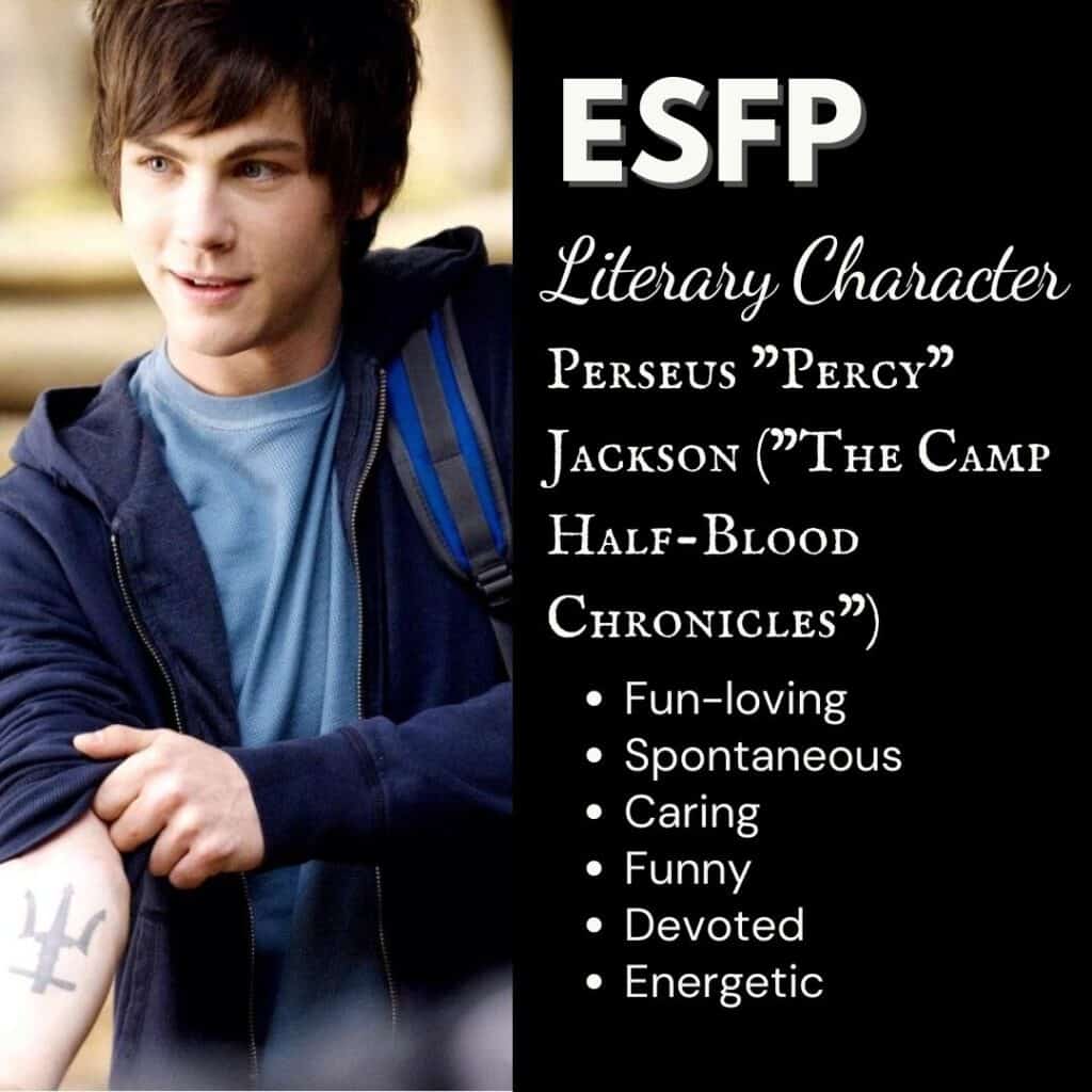 ESFP Percy Jackson