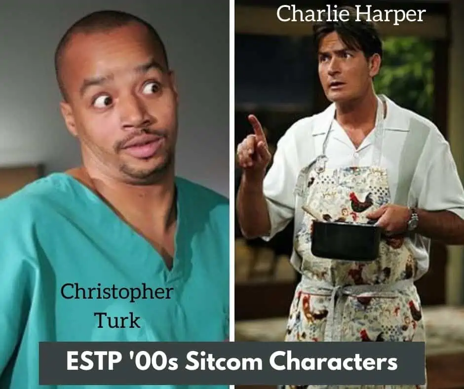 ESTP sitcom characters
