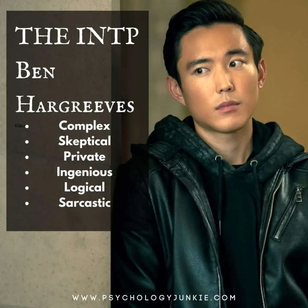 INTP Ben Hargreeves