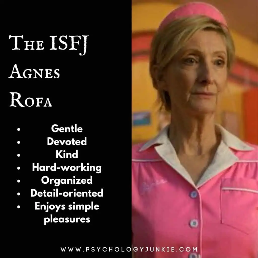 ISFJ Agnes Rofa