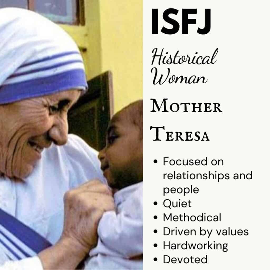 ISFJ Mother Teresa