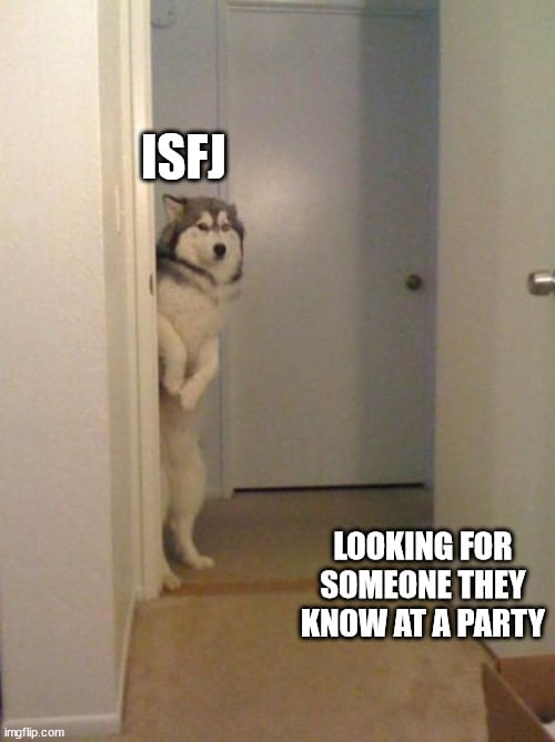 ISFJ social meme