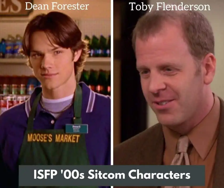 ISFP sitcom characters